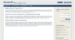 Desktop Screenshot of oesprd01.doe.louisiana.gov