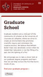 Mobile Screenshot of gradschool.louisiana.edu
