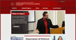 Desktop Screenshot of pols.louisiana.edu