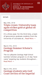 Mobile Screenshot of geos.louisiana.edu