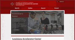 Desktop Screenshot of lac.louisiana.edu