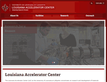 Tablet Screenshot of lac.louisiana.edu
