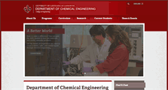 Desktop Screenshot of chemical.louisiana.edu