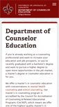 Mobile Screenshot of counseling.louisiana.edu