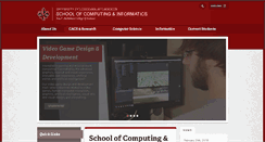 Desktop Screenshot of cacs.louisiana.edu