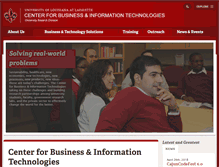 Tablet Screenshot of cbit.louisiana.edu