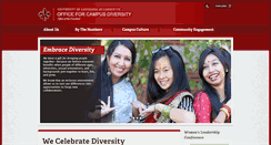 Desktop Screenshot of diversity.louisiana.edu