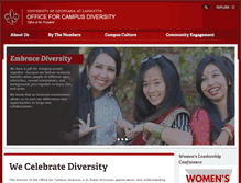 Tablet Screenshot of diversity.louisiana.edu