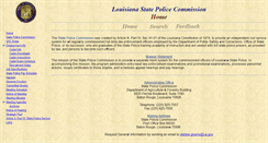 Desktop Screenshot of laspc.dps.louisiana.gov