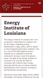 Mobile Screenshot of energy.louisiana.edu