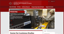 Desktop Screenshot of cls.louisiana.edu