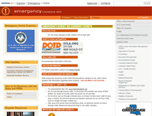 Tablet Screenshot of emergency.louisiana.gov