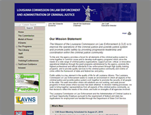 Tablet Screenshot of lcle.louisiana.gov