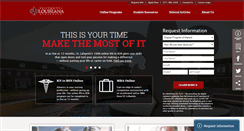 Desktop Screenshot of degree.louisiana.edu